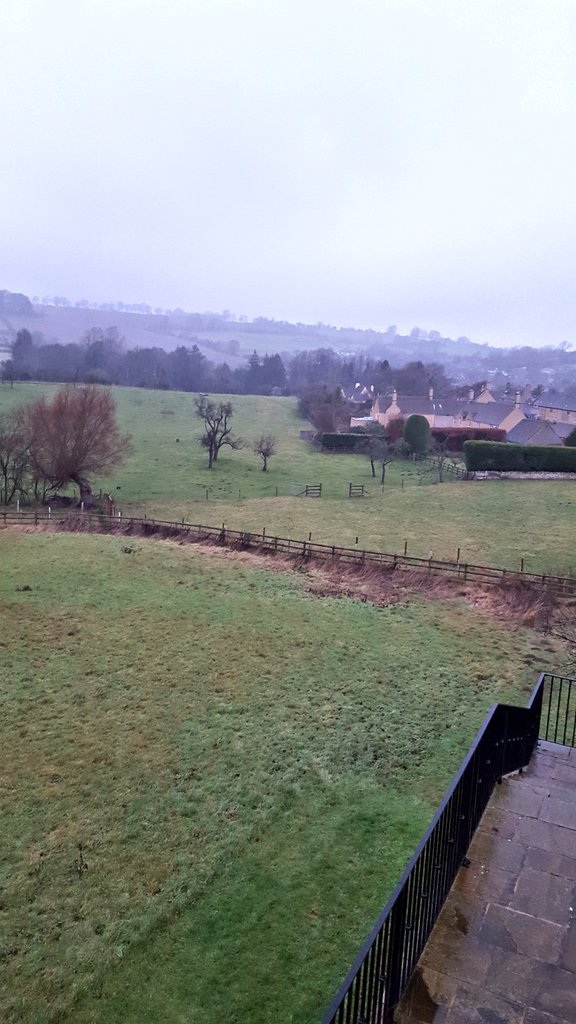 On a trip to the snowy #Cotswolds to carry out a survey!! Lucky to do the job we do #windowtreatments #interiors #dreamjob