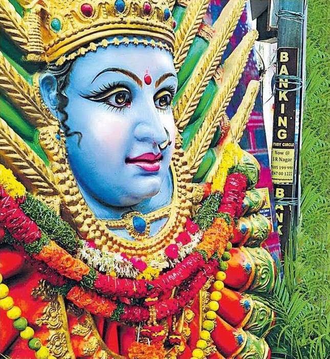 PrayEase's tweet photo. Check out more about this temple at https://t.co/3bfmeqqLo1
#PrayEase #RenukaYellamma #TemplesInIndia https://t.co/Vj6LPr3rvU