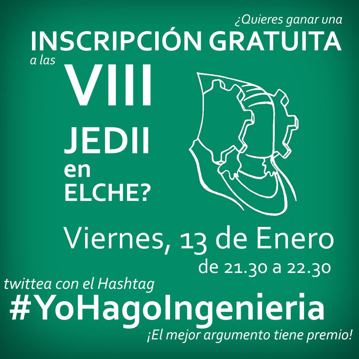 Jedii_IX's tweet photo. 📣📣 ATENCIÓN 📣📣 SORTEOOO!! #YoHagoIngenieria https://t.co/JMy7tXngkr