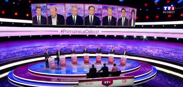 FrancoisCarbo's tweet photo. La #gauche est là : @montebourg &amp; @benoithamon abrogeront la #loitravail. Les autres impétrants soutiennent ou sont vagues #PrimaireLeDebat https://t.co/sMRagjtlXA