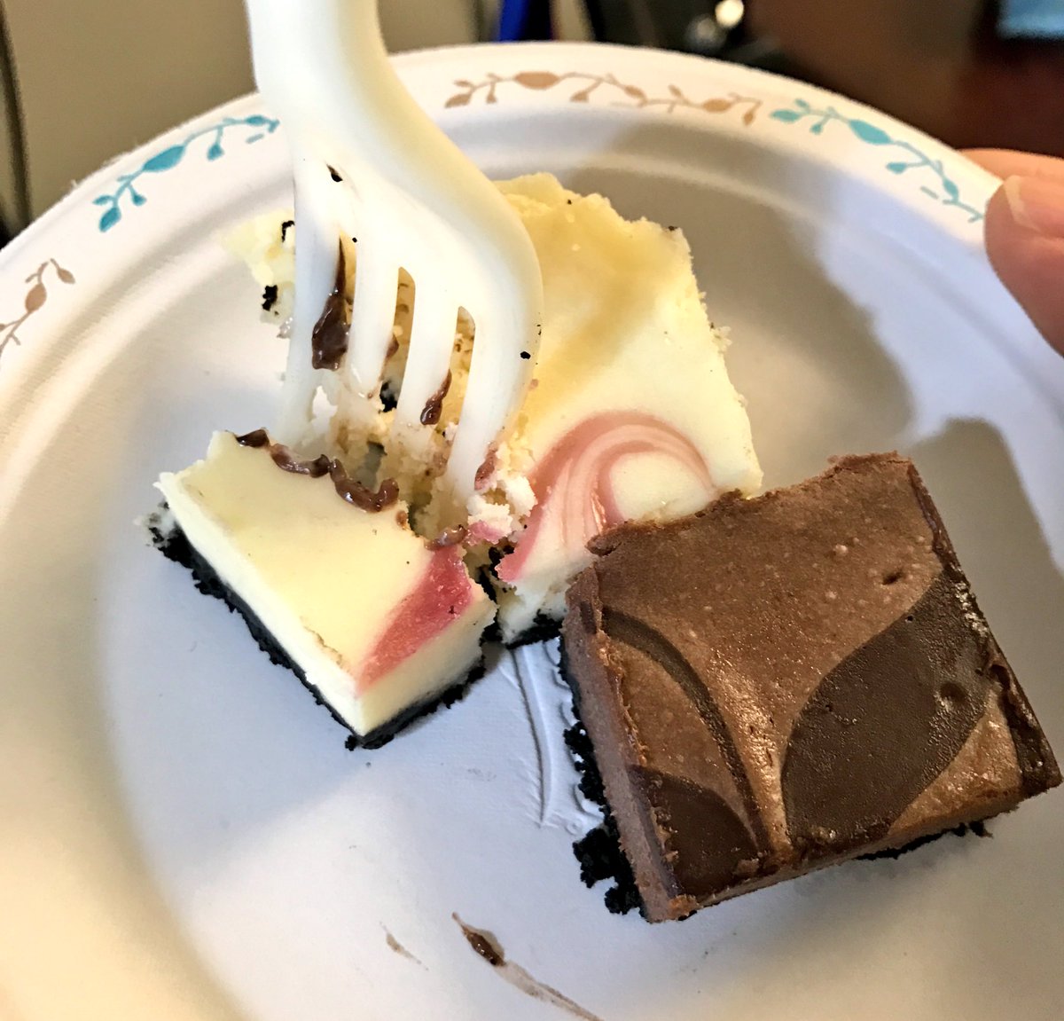 On the bright side today was guest chef <a href="/ElisCheesecake/">Eli's Cheesecake</a> at the Mess.