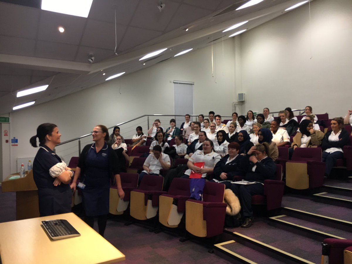 Placement_team's tweet photo. Warm welcome to our new 09.16 Nursing Students @heartofengland @BCUNursingteam @Bcuchildnursing You were fabulous today! #proudofourstudents https://t.co/cX3zjkFmoe
