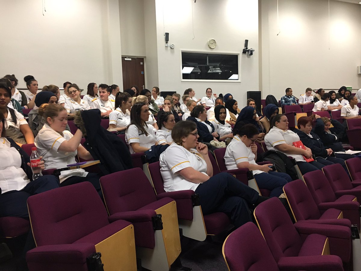 Placement_team's tweet photo. Warm welcome to our new 09.16 Nursing Students @heartofengland @BCUNursingteam @Bcuchildnursing You were fabulous today! #proudofourstudents https://t.co/cX3zjkFmoe