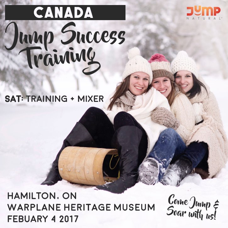 JumpNatural's tweet photo. We are proud to announce February's #JumpStartTraining will be held at the Warplane Heritage Museum in beautiful Hamilton, Ontario, Canada! https://t.co/tYxfTPPO9L