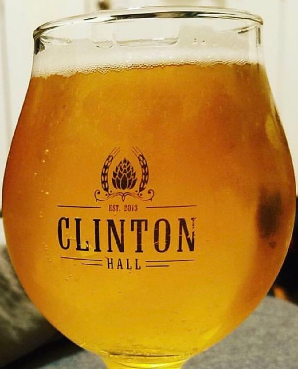 Since it's 60 degrees out, time for a cold beer from @clintonhallny! #CCPR