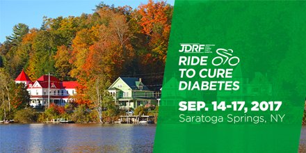 Check out one of 2017's new Rides, Saratoga Springs! bit.ly/2ikURj4 #JDRFRide