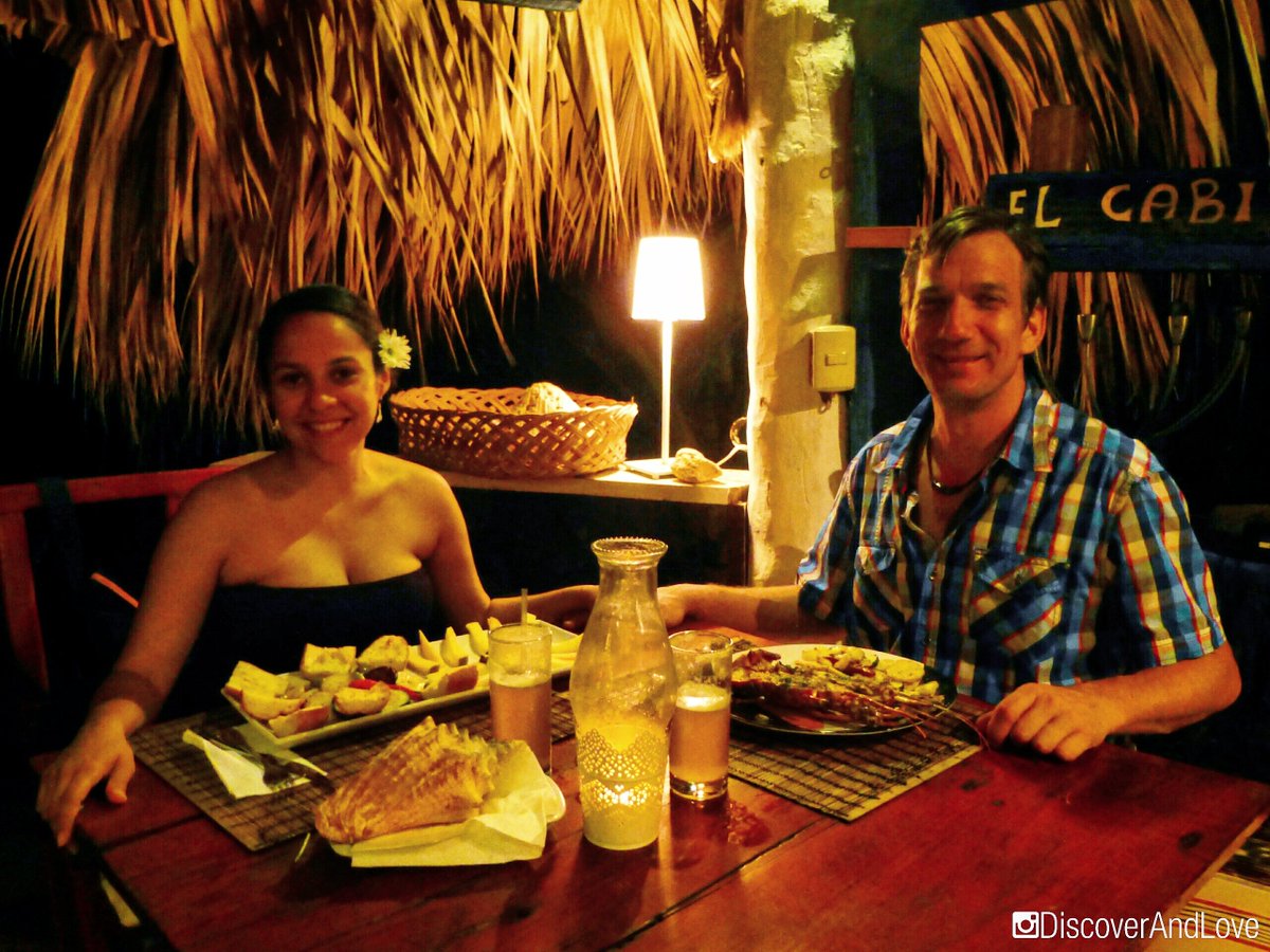 discoverandlove's tweet photo. Romantic dinner, delicious food, live music, sea wind, candle light... let's call it a perfect nigth! #DOM #Samana #LasGaleras #ElCabito https://t.co/zNP5zclPlM