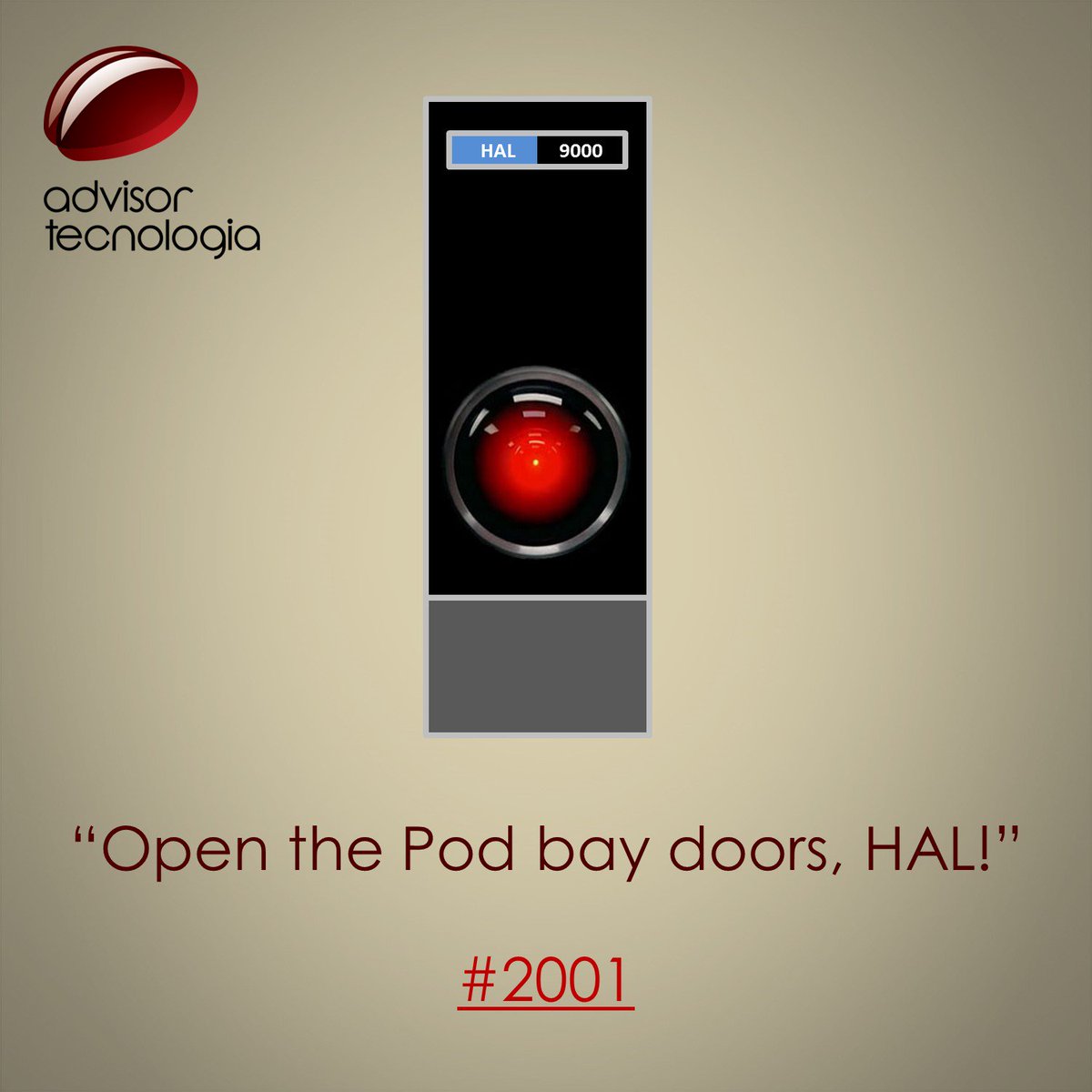 advisort's tweet photo. "Open the Pod bay doors, HAL"
25th Birthday to HAL 9000 activated January 12, 1992 in Urbana, Illinois #2001 #kubrick #homicidalAI #dev #ai https://t.co/BStCaY41b8