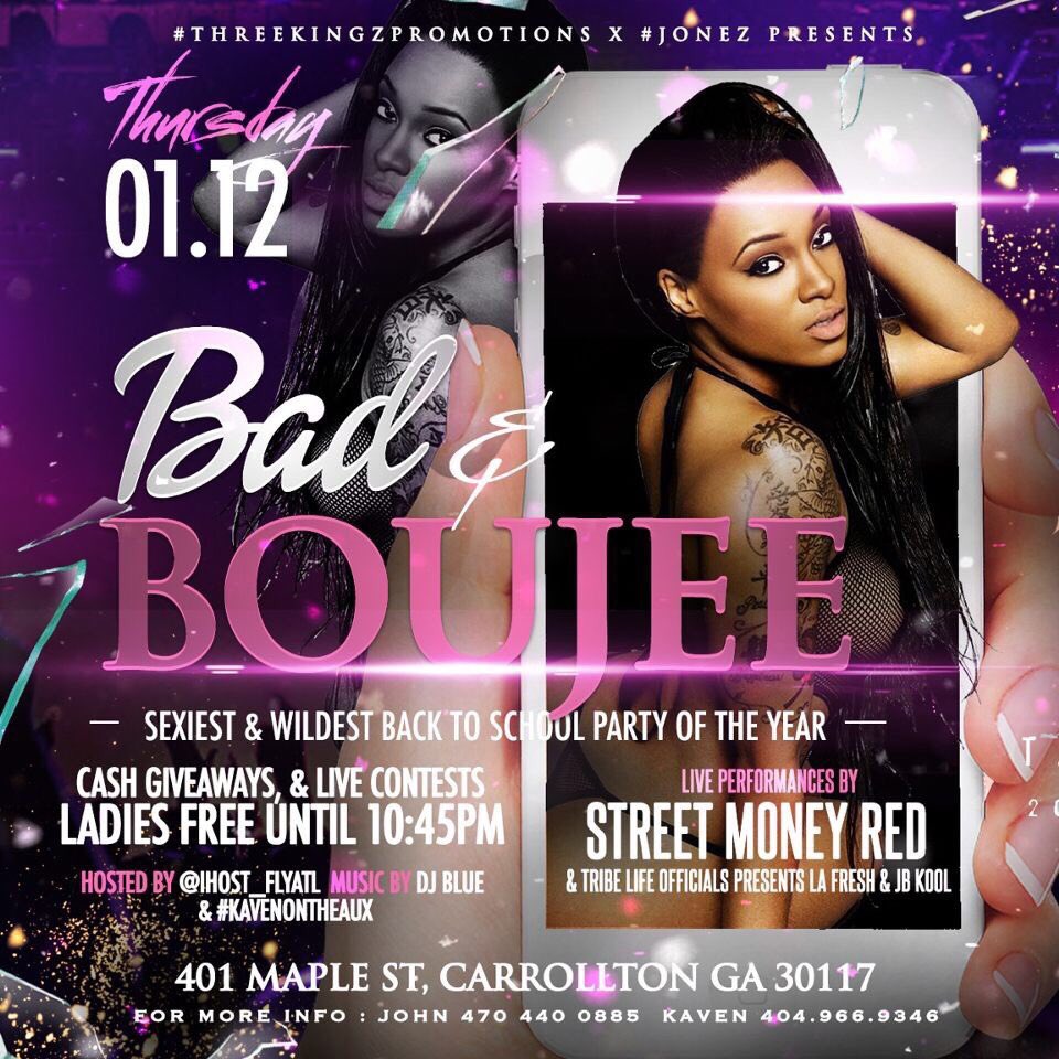 fredo1k's tweet photo. LADIES FREE @ THE UWG VS VSU GAME AFTERPARTY! 
#UWG #BadAndBoujee https://t.co/3AOx2CAxaP