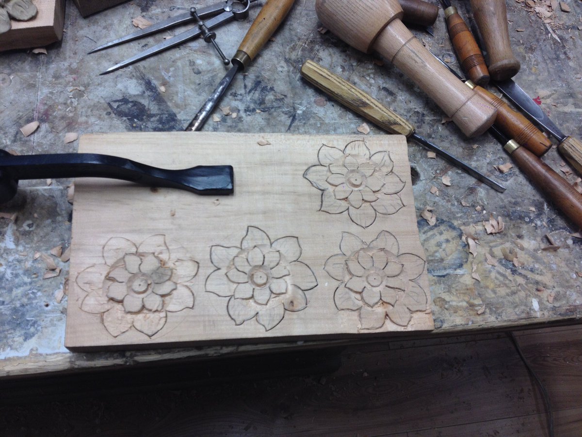 fineframesTony's tweet image. Transformation of a simple piece of Lime Wood into a thing of beauty.