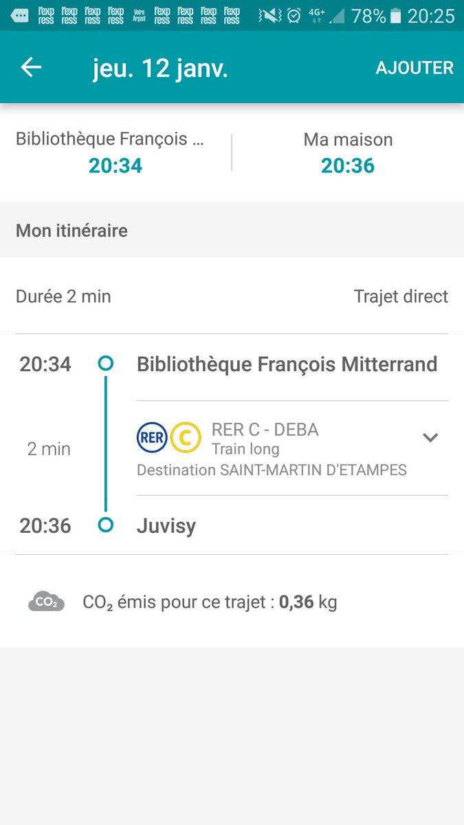 MathildeBZH's tweet photo. Le trajet direct BFM #juvisy c'est considérablement raccourci depuis ce matin : 2min @RERC_SNCF @RERC_Juvisy https://t.co/bItc85BeI8