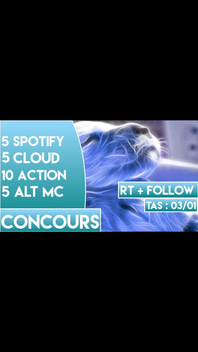 Grandpou_'s tweet image. 🎉CONCOURS 1k🎉 #1k

LOT:
📝Sur l'affiche📝

👉#RT + #FOLLOW 

✅@Grandpou121
✅@Spraven_Prod 
✅@JeremyYoutube26 
✅@Rekteiz

T.A.S: 03/02

🍀GL ALL🍀