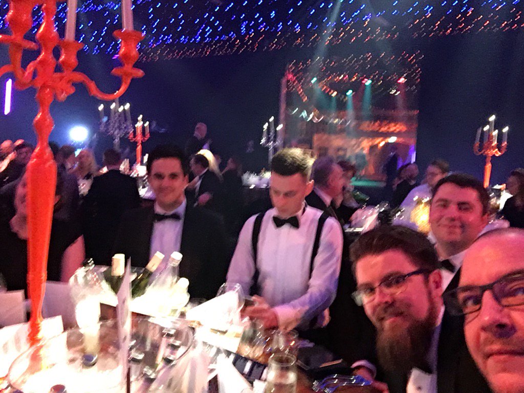 RE team representing at #HospitalityRocks its gonna be a blinder