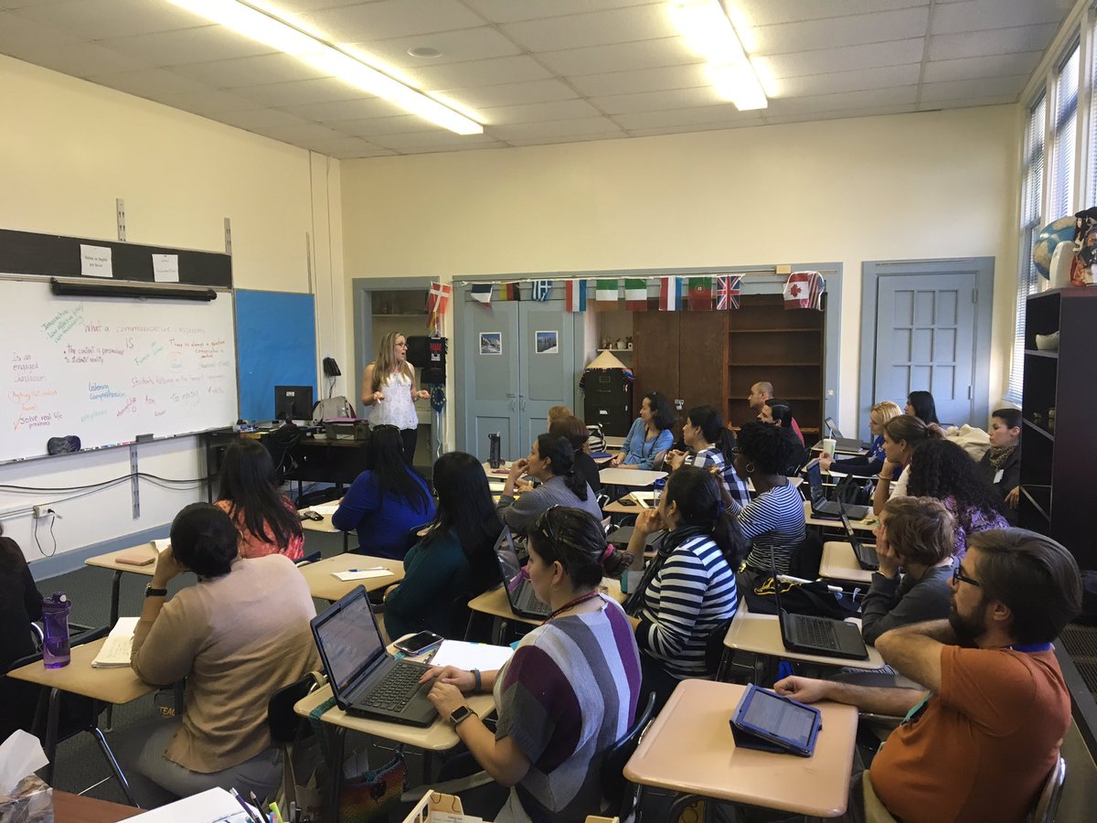 FLRichlandone's tweet image. WL Communicative Approach PD @FLRichlandone @RichlandOne #improvingteaching #worldlanguages #professionaldevelopment #communication