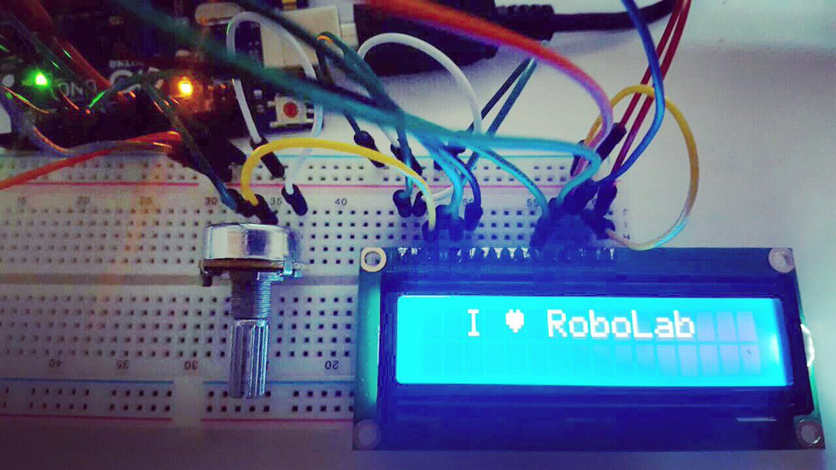RoboLab_TR's tweet image. I ❤ #RoboLab
#Arduino 
#LCD