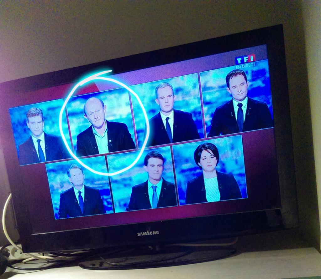 Jeremy_Lcln's tweet photo. Moi je vote Bourvil ! #PrimaireLeDebat https://t.co/CnzLkxC86q