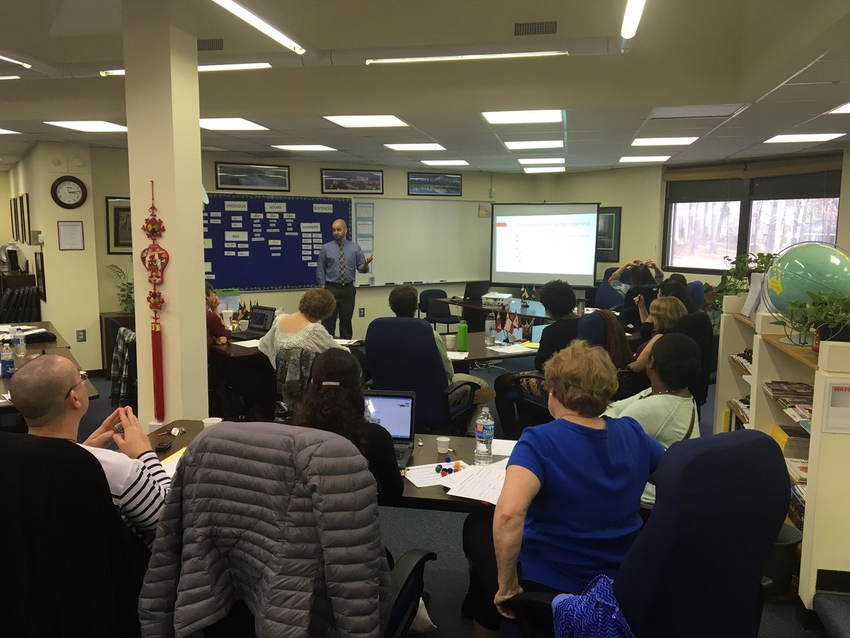 FLRichlandone's tweet image. ESOL teachers enjoying their training! @FLRichlandone @RichlandOne #ImprovingTeaching #communication #LanguageLearning #ELL