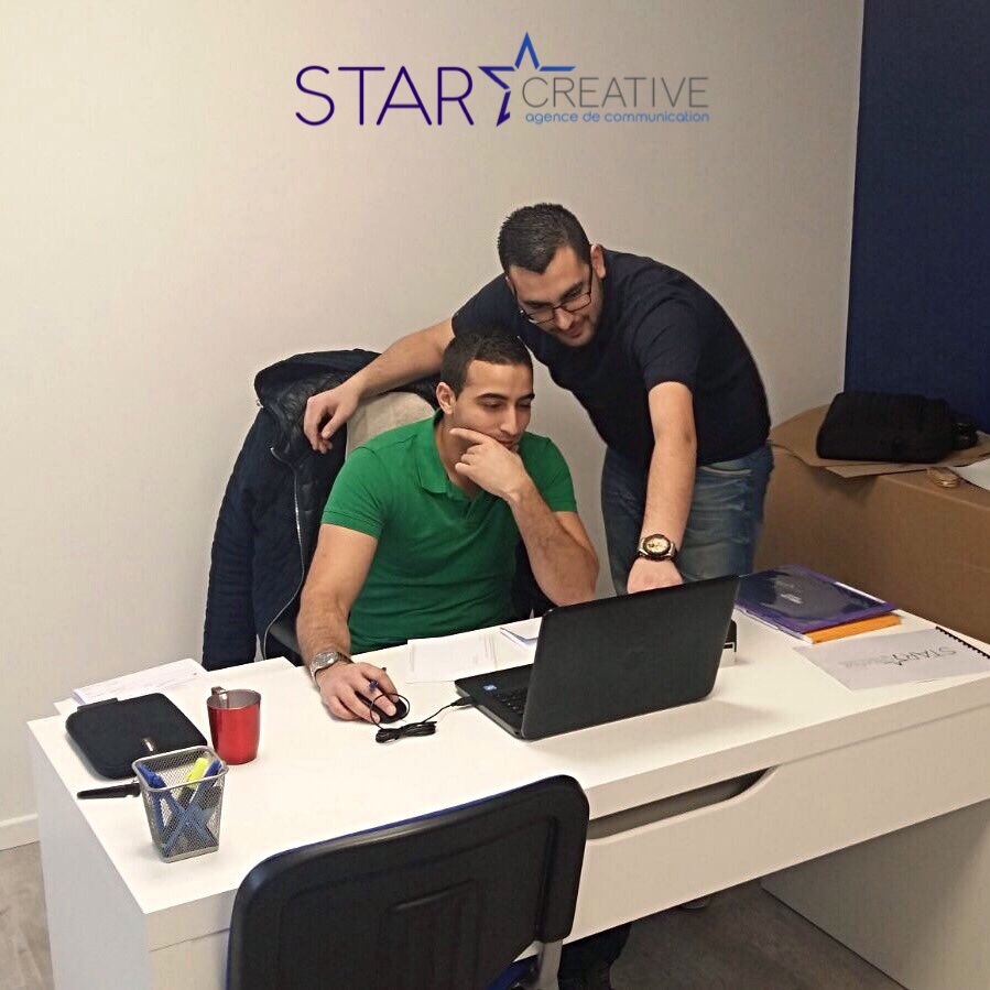 starcreativecom's tweet photo. Notre nouvelle agence vient d'ouvrir et nos directeurs sont déjà au travail pour votre #communication, bienvenue chez #starcreative ! https://t.co/YJjV8KFLqG