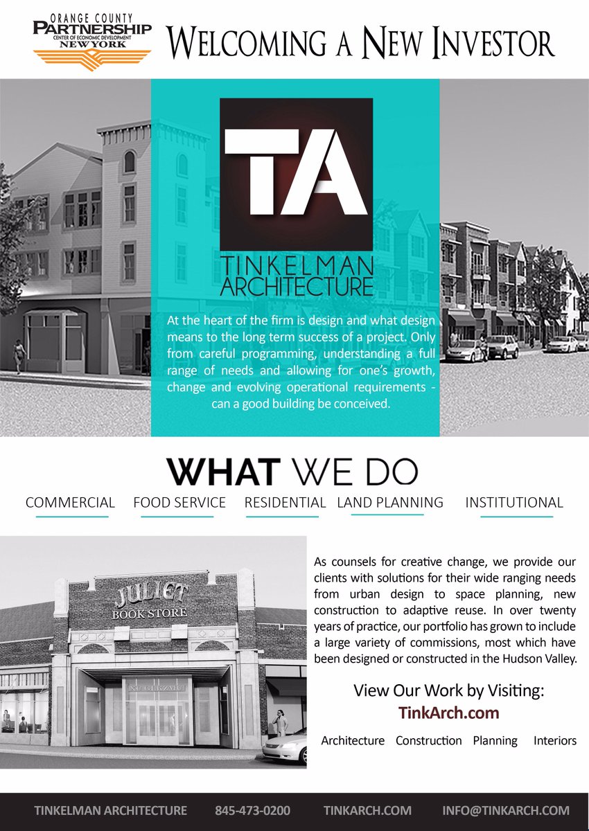 We would like to welcome <a href="/TinkArch/">TinkelmanArch</a> as the newest Investor in our Circle of Success Program. Visit tinkarch.com for more info!