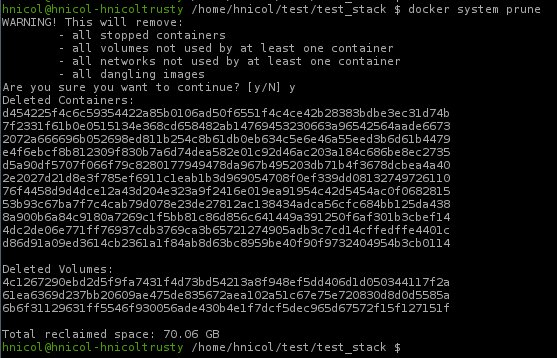 hervenicol's tweet image. docker prune: fantastic! #docker1.13