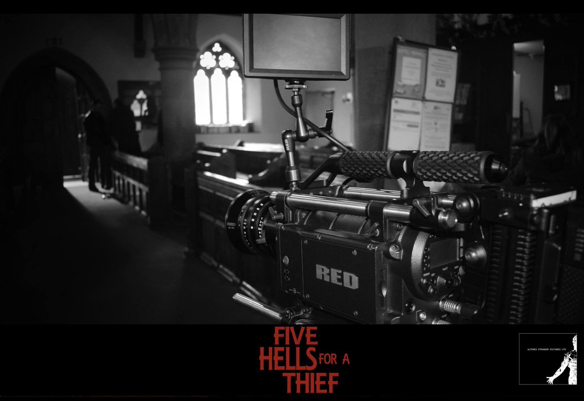 FiveHellsMovie's tweet photo. Our camera's roll again at the end of this month ,are you excited ? We certainly are @mikeclarkefilm @FLESHMACHINES @AlteredStranger https://t.co/LOhM3IX1Ic
