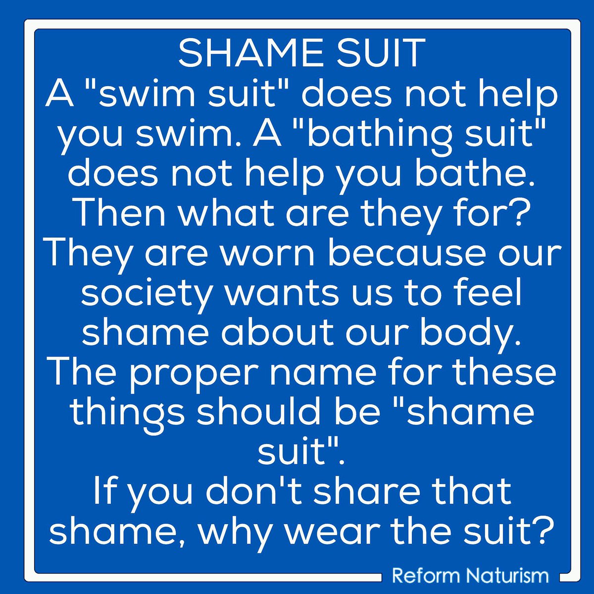 Reform Naturism tweet media