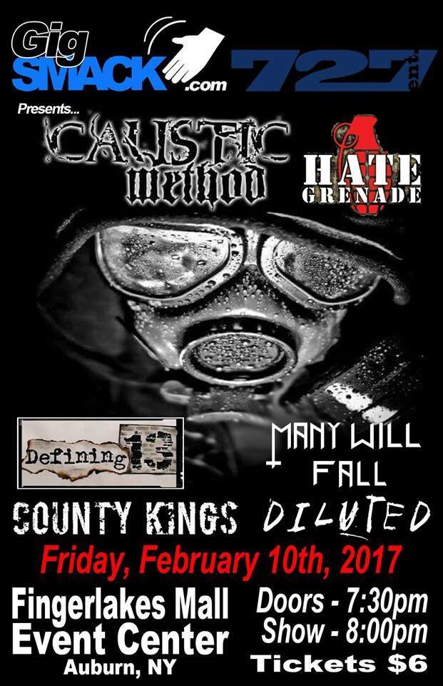 day_old_coffey's tweet photo. Just announced! Official event page here: https://t.co/SxBavCJKSj #auburnny #dilutedband #causticmethod #hategrenade #livemusic #metal #rock https://t.co/wvtMWnmvbG