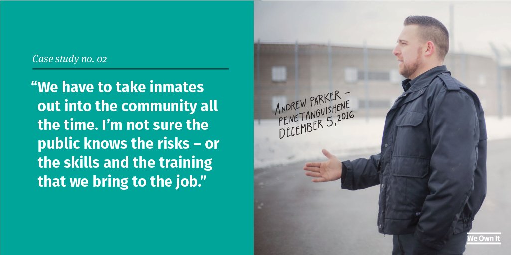 WeOwnItCA's tweet photo. Ontario tried private jails and they failed. Publicly run jails mean safer communities. RT if you agree. #WeOwnItCA https://t.co/YKLxucOeQS