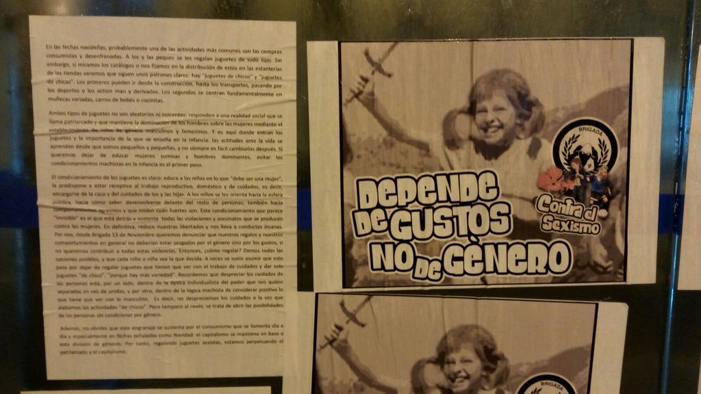 Brigada13N's tweet photo. Seguimos un año mas recordando que los jueguetes son#CuestionDeGustosNoDeGenero jugamos aprendiendo#ContraElSexismo https://t.co/MySBEmc6PW