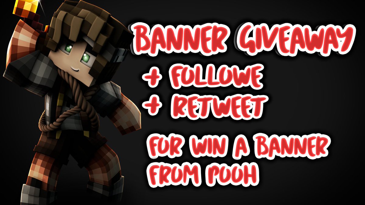 NewAccDerRaDoz's tweet photo. BANNER GIVEAWAY!!!

HOW TO WIN A BANNER FORIM @pooh_baerchen 

Follow @DerRaDoz
and  @pooh_baerchen 
Retweeten 

🏁31.1.17🏁 https://t.co/tYyBf0Pikn