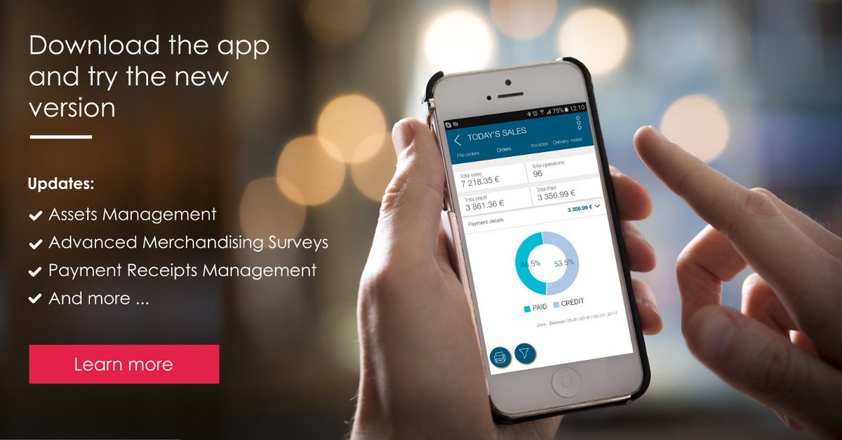 The new version 1.15 of <a href="/Valomnia/">Valomnia</a> #Sales &amp; #Distribution #App is Now available on #GooglePlay &amp; #AppStore
valomnia.com/release-note-v…