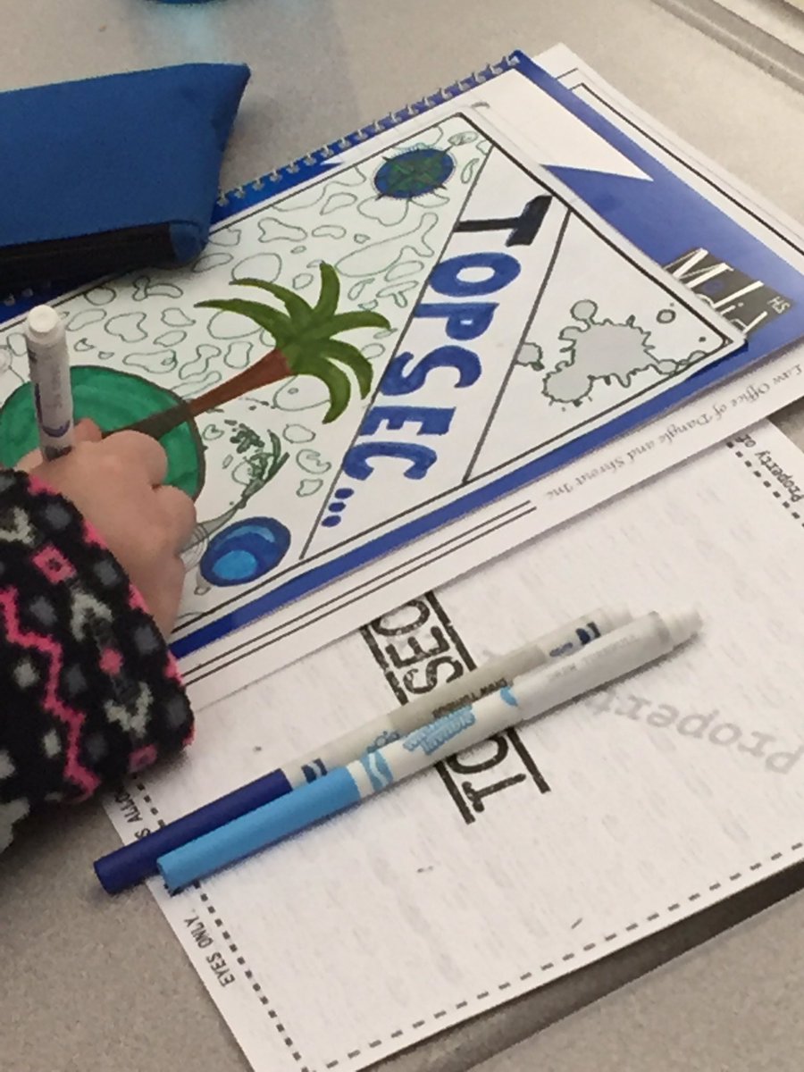 MrsSNorman's tweet photo. Our top secret work continues @StettlerElemen #cad71 https://t.co/7rVPaw7xWY