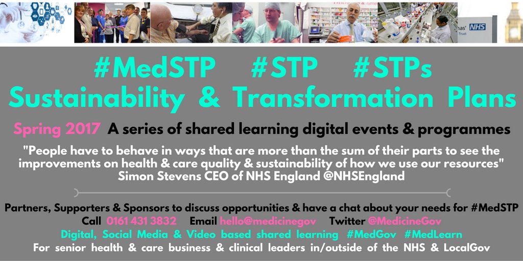 NusratMedicine's tweet photo. As challenging as #STPs are, they're a much needed redesign of #NHS estate, infrastructure & system,current gaps &variations need addressing https://t.co/0PRbxXOg3c
