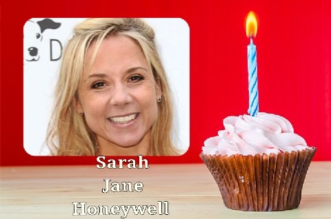 Happy Birthday Sarah -Jane Honeywell, Luke Daniels, Darren Mackie, Jayne Middlemiss, Vinnie Jones & David Eastwood 