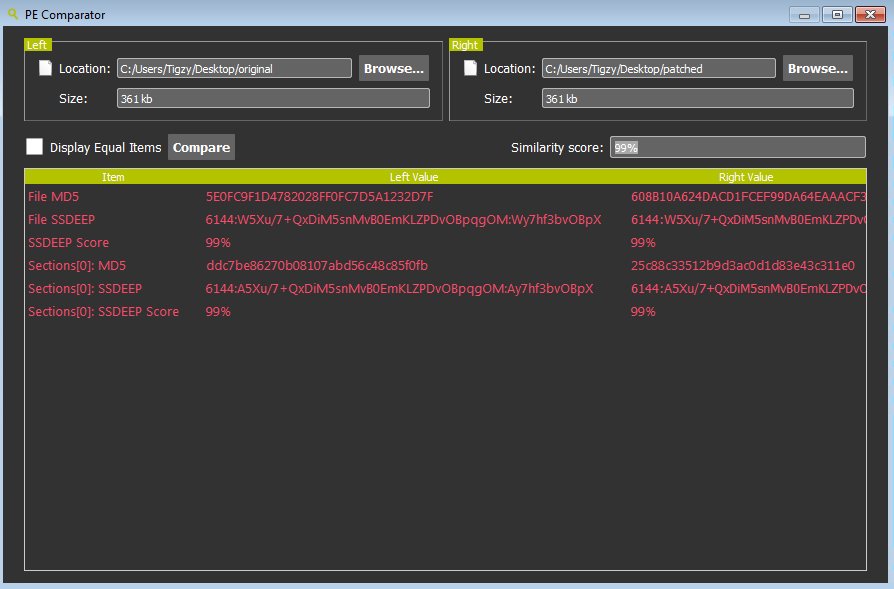 TigzyRK's tweet photo. #Adlice #PEViewer 1.27 is out ! Added #ssdeep hash, and comparison. https://t.co/utsU5IRYju https://t.co/FWmXR6VTAJ