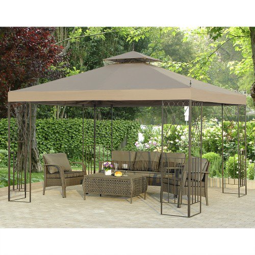 sunjoyonline's tweet photo. If you're looking to spruce up your patio or garden area look no further than this elegant and refined soft top gazebo. https://t.co/1Tu0VqjsOG