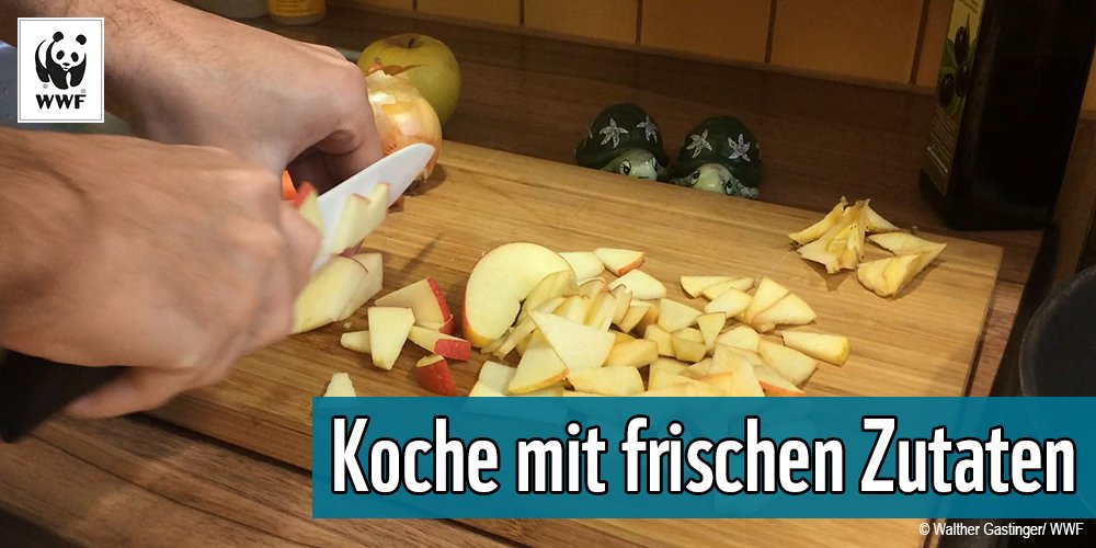 wwfaustria's tweet photo. #Tipp3 Verpackung Adé: Wer auf Tiefkühlprodukte verzichtet & stets mit frischen Zutaten kocht, spart eine Menge Müll! https://t.co/wH7vnJ8nHv