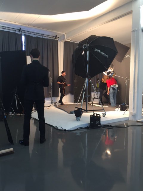 Behind the scenes at the DAKS shoot #production #fashion