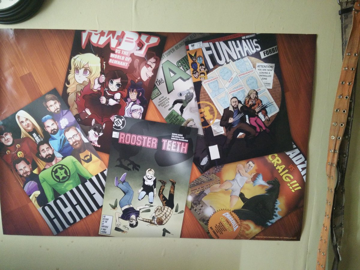 scwhite8663's tweet photo. My #extralife2016 poster finally came! I'm so happy @FunhausTeam @RoosterTeeth @AchievementHunt @GameAttackTeam @ScrewAttack https://t.co/Ofv7bNyJbj