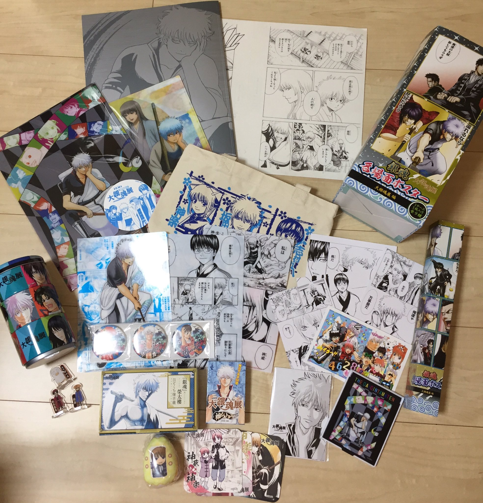 大銀魂展 真選組 万事屋 トートバッグ クリアファイル 大銀魂展 真選組 万事屋 トートバッグ クリアファイル グッズ