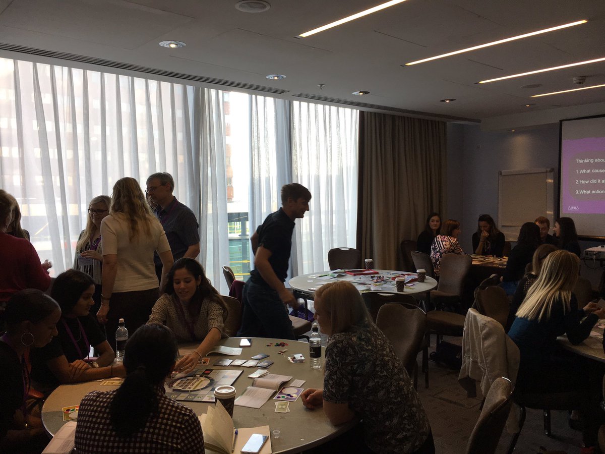 Plenty of psycs learning how to balance their demands and resources. No board game arguments...yet! #dopconf @CraigyTin <a href="/ThePocket_Psych/">Emily Pepin</a>