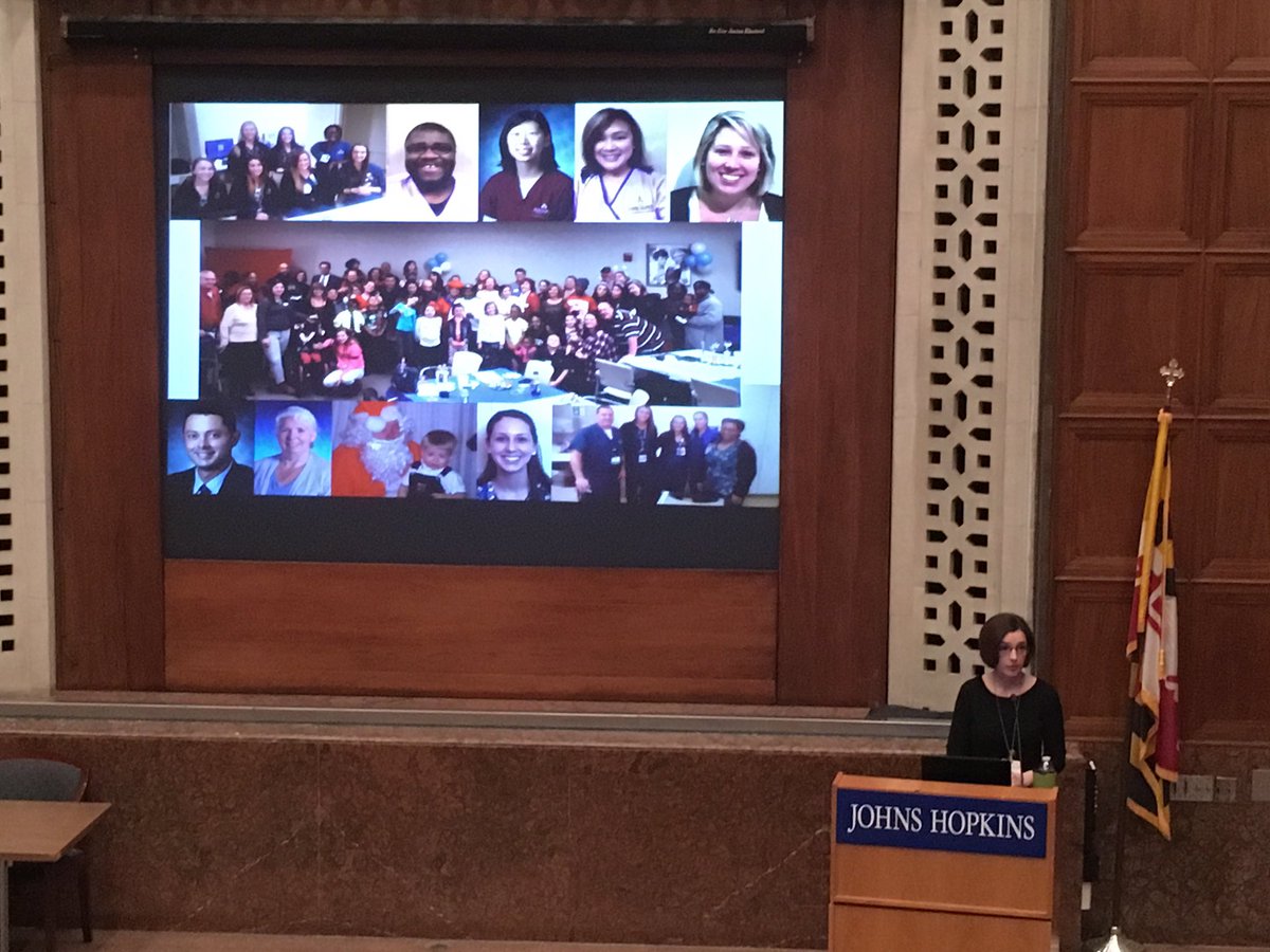 "It takes a village"- Dr. Bembea acknowledges #patients, families &amp; #PedsICU staff, #ECMO team as cornerstone of #ECMO #outcomes #research