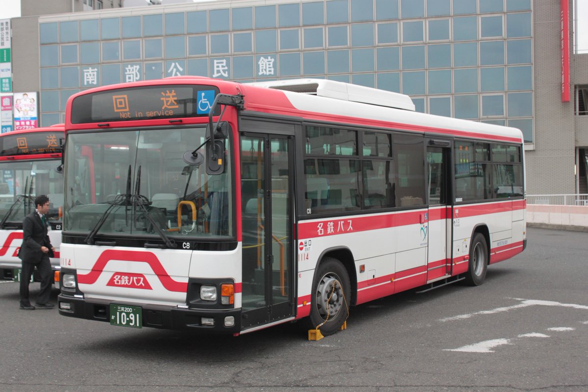 名鉄バス 1114号車｜名神ロードのバス図録