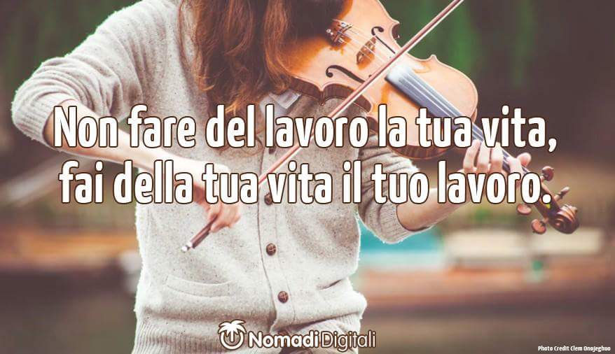 NicoEsp72's tweet photo. Fare il lavoro della vita. Quello che fai con entusiasmo e passione @nomadidigitali @RominaMattoni https://t.co/JYG929Jb9k