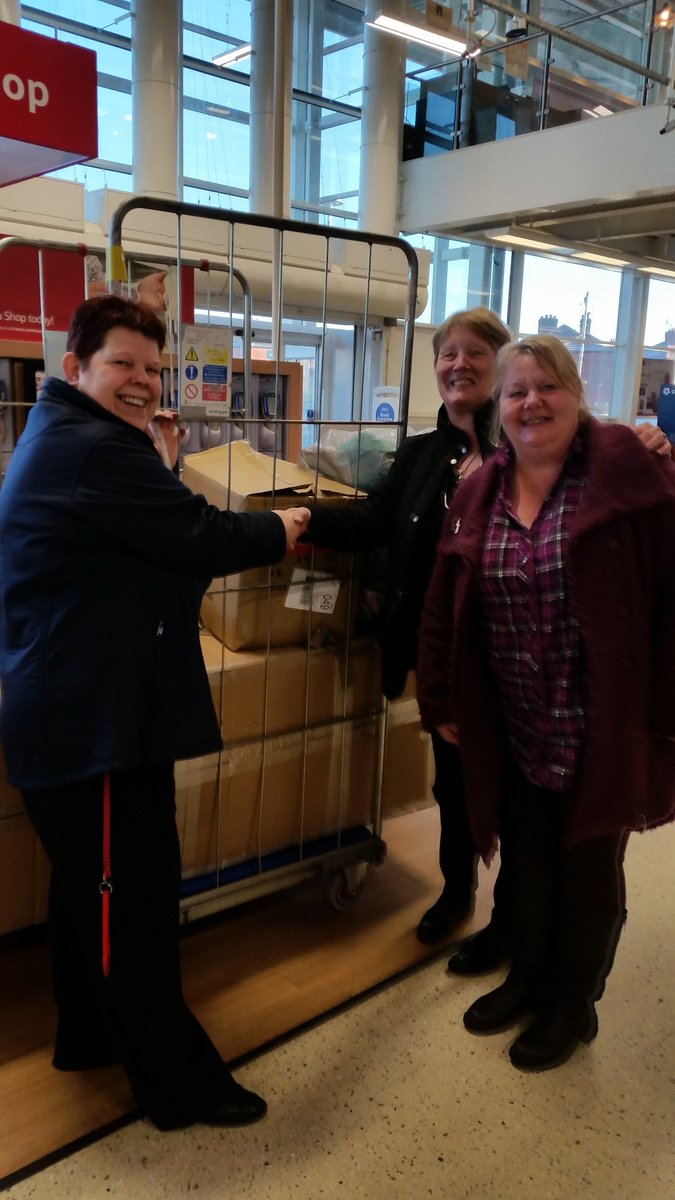 Donated our massive christmas tree  and decorations to a very thankful St John's junior school Failsworh