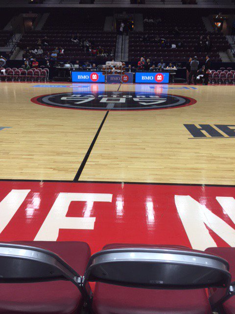 BP_FinancialDr's tweet photo. @Raptors905 vs Maine Red Claws last night at the @hersheycentre. Win a pair of tickets to support our local team! Visit us for details. https://t.co/3Nel18IOSY