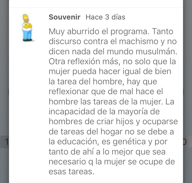 La mujer hace mal las tareas del hombre y el hombre hace mal las tareas de la mujer por genética.