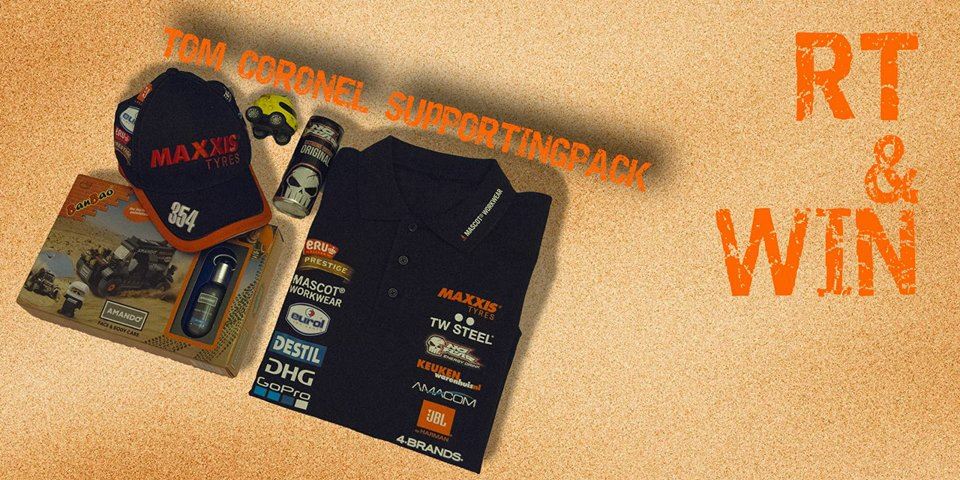 retweet and win a a nice fanpack 👍  #dakar2017 🚗💨