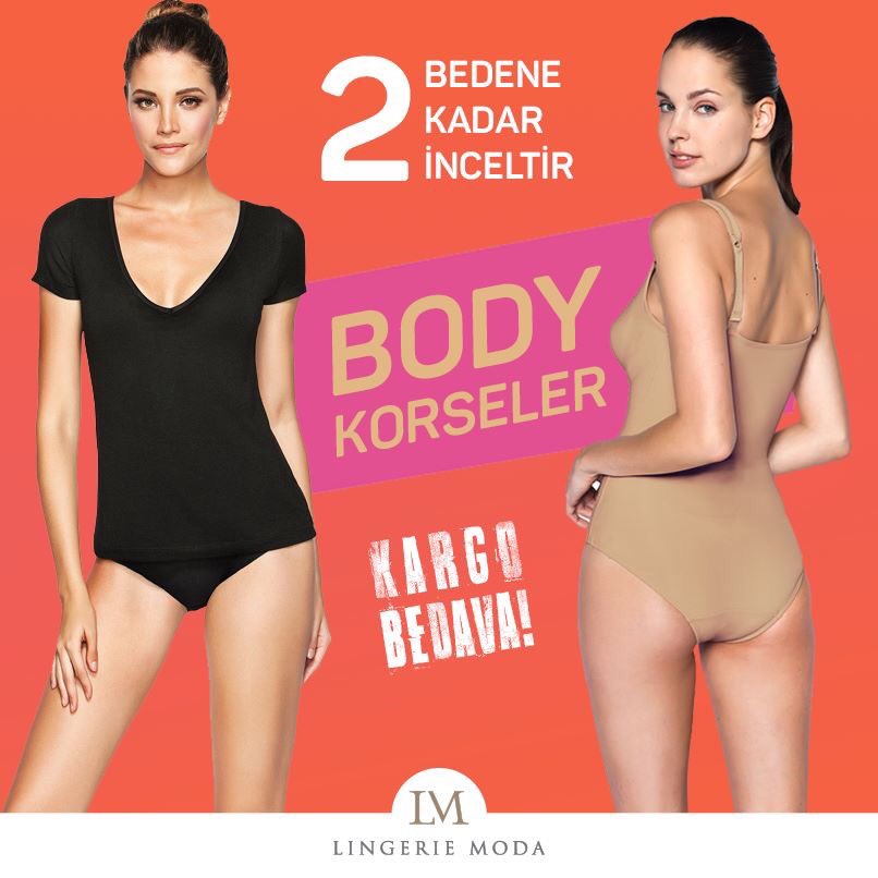 2 Bedene kadar ince gösteren body korseler!
KARGO BEDAVA! TIKLA VE KEŞFET!
goo.gl/EwUYqu
