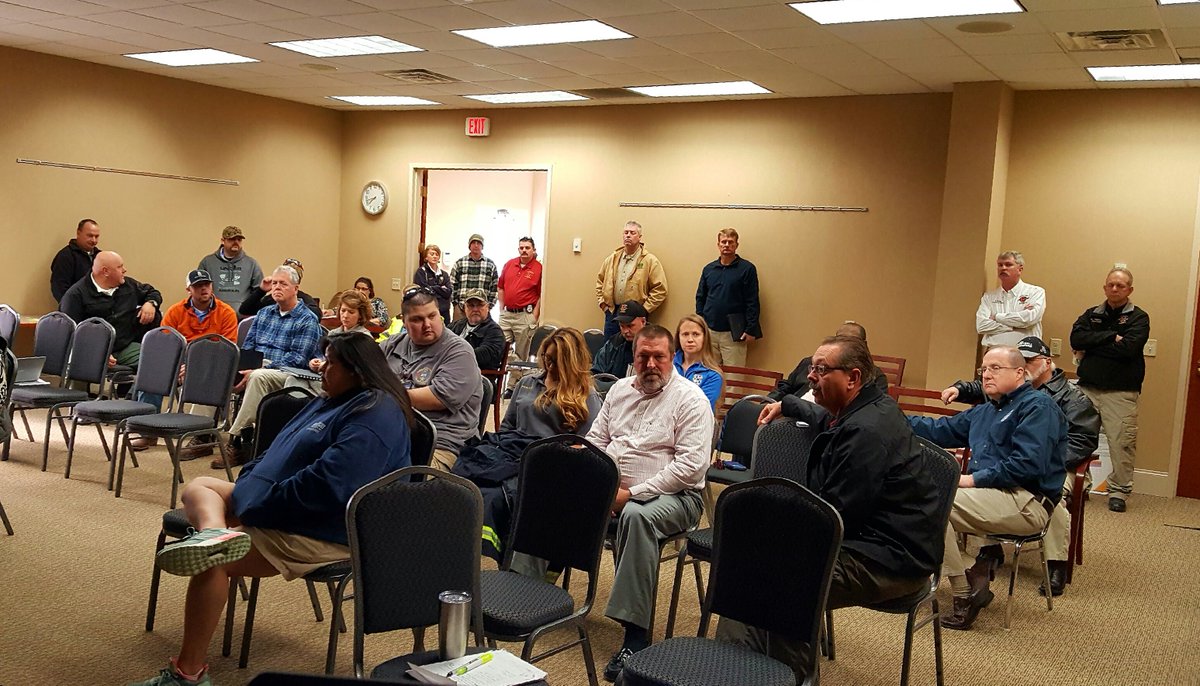 <a href="/NCFSGA/">Newton County Fire</a> Newton County and City of Covington with assisting agencies and stakeholders preparing for the storm